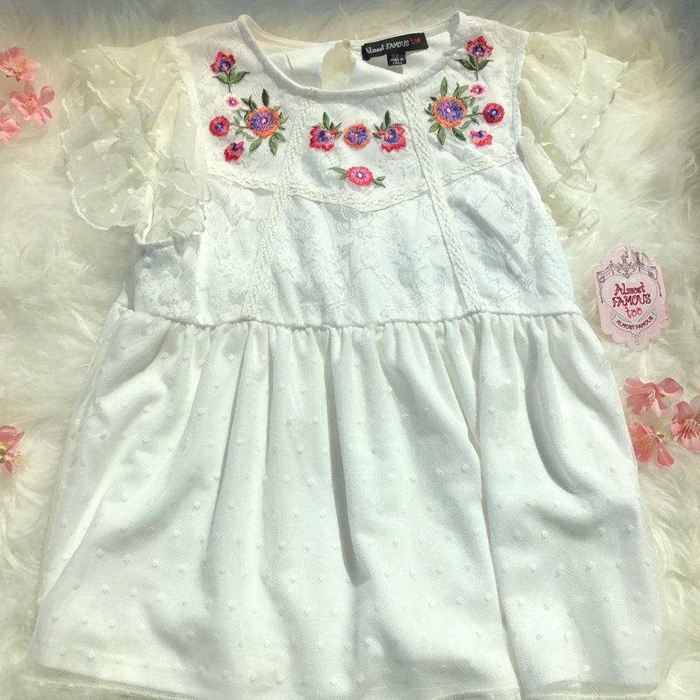 NWT!! Almost Famous White Shirt